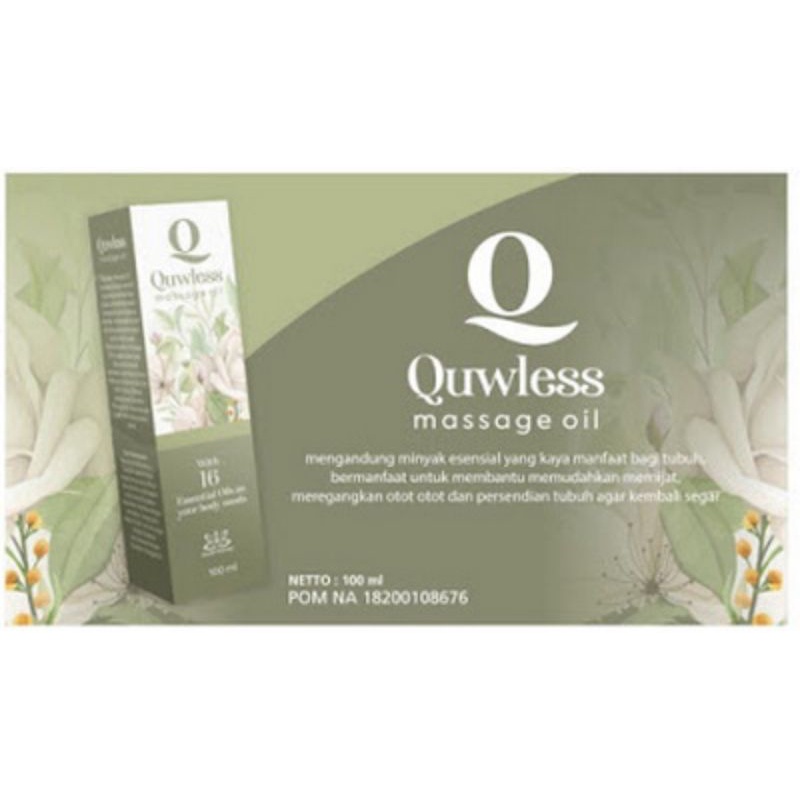 Quwless Massage Oil Natural Nusantara