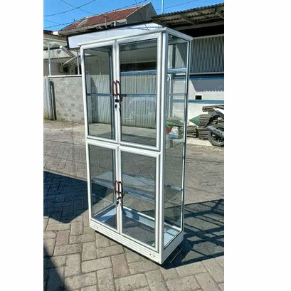 lemari kaca hias almari kaca hias lemari kaca tempat boneka