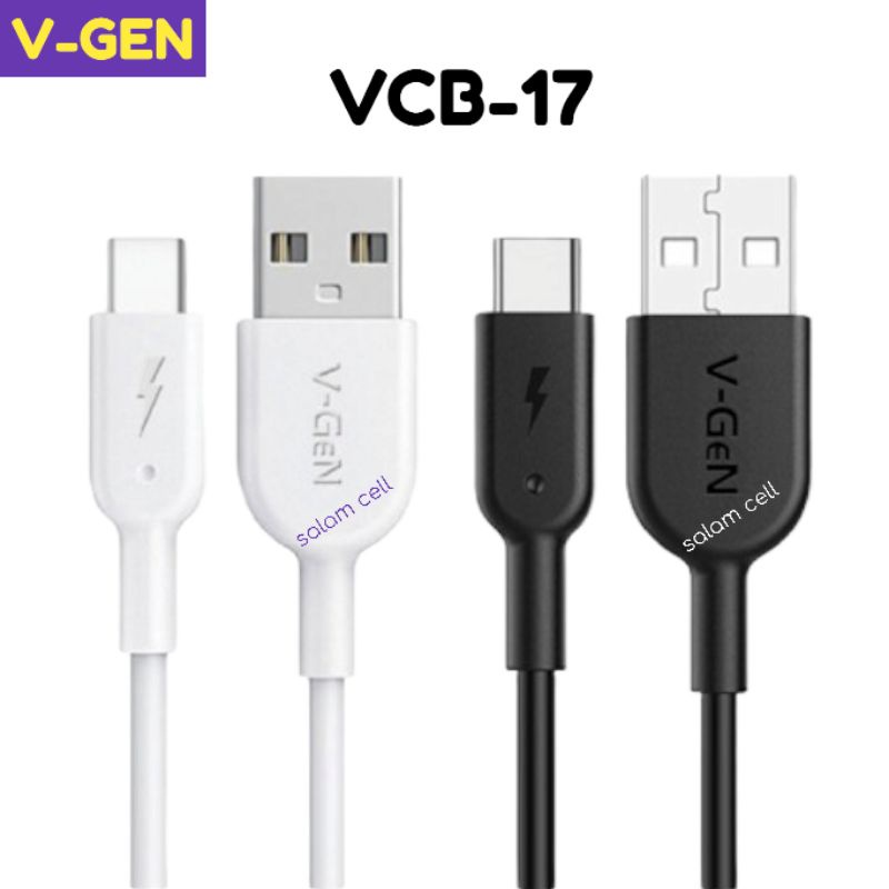 Kabel Data Type-C V-GEN VCB-17 Original Vgen Garansi Resmi