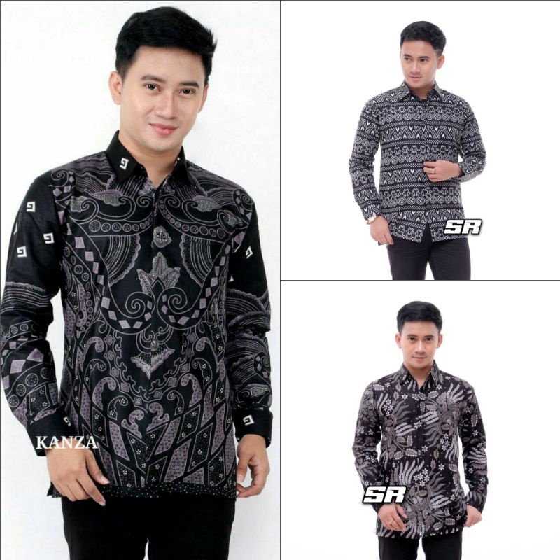 Paling Murah Batik Pria Lengan Panjang Batik Azmil Hrb026 Motif Keratonan Kode 002 Size M L Xl Xxl Reguler ezeMVWLhAVxkl18