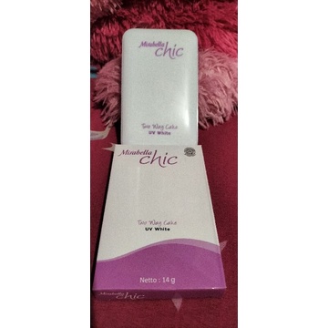 Mirabella Chic Two Way Cake UV White