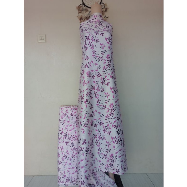 Kain Maxmara Motif  (utk membuat gamis dll) -harga per setengah meter-