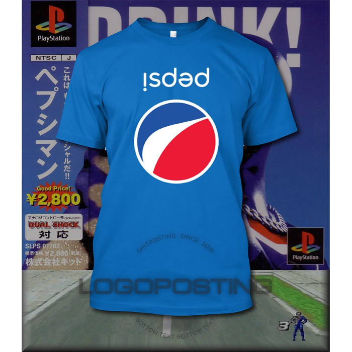 ISDED - Kaos Tshirt Logoposting Pepsi Bepis Pepsiman