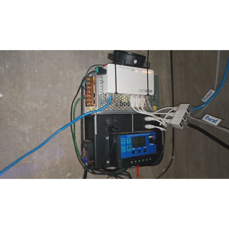 UPS DC 5v 5a, 12v 2a, 24v 4a + SCC 30A - PSU untuk CCTV & Rt/Rw Net