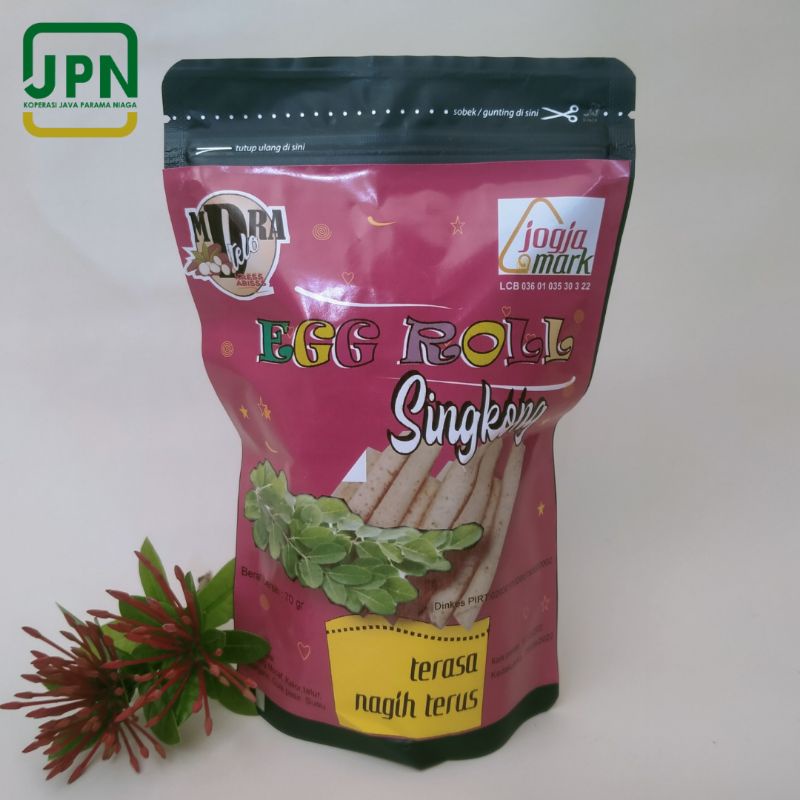

Egg Roll Singkong