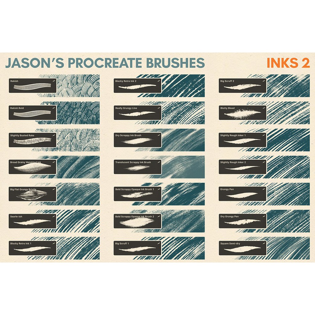 Procreate Brush - Jason's Procreate Brushes