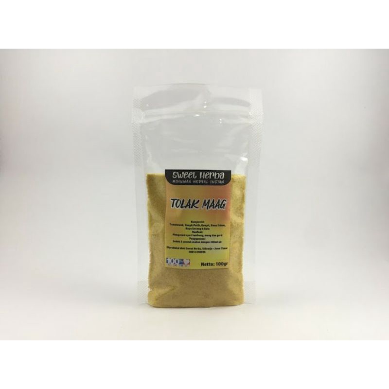 

Sweet Herba Tolak Maag Pouch 100 Gram