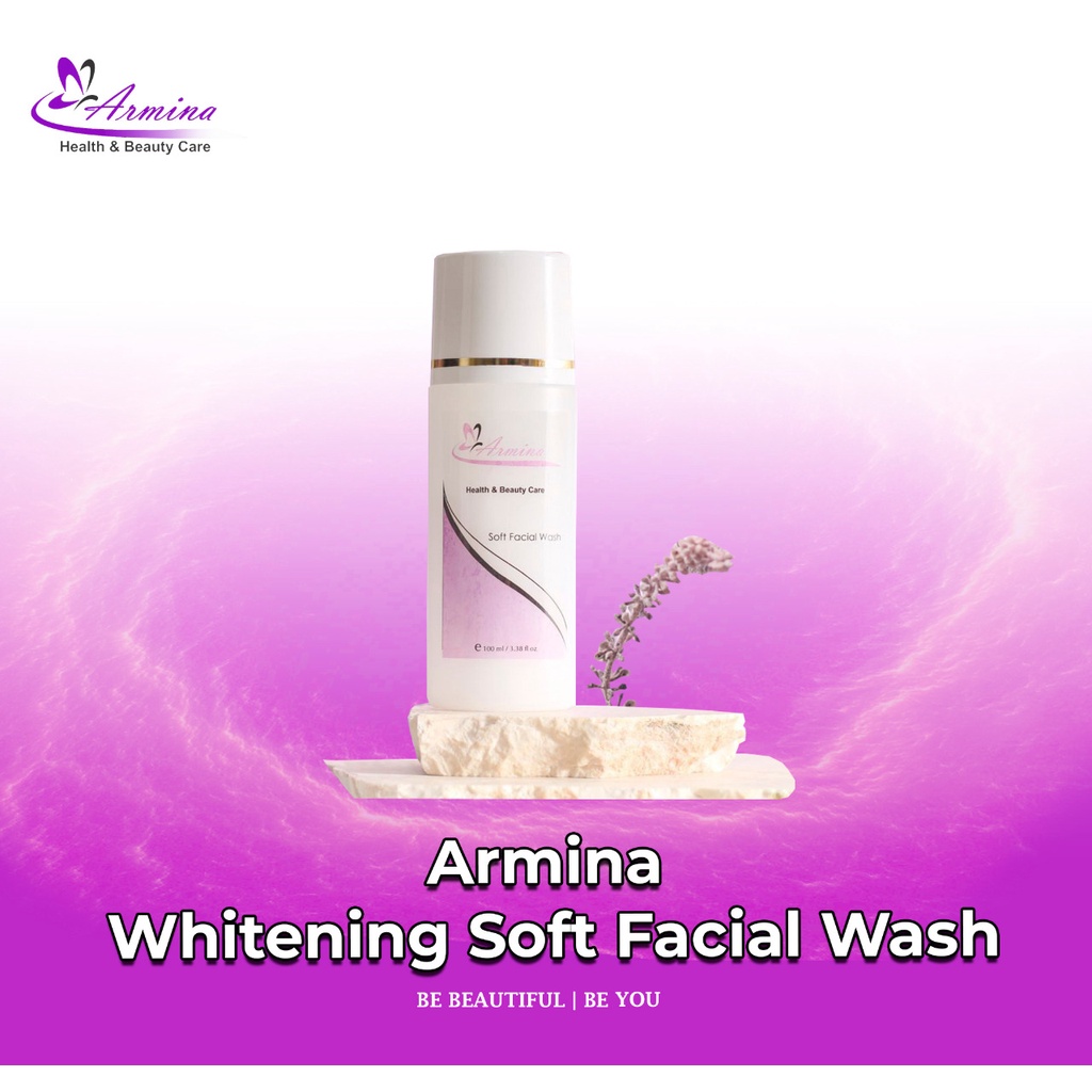 ARMINA - Glowskin Face Wash Silver 100ml With Moisturizer Whitening Agent