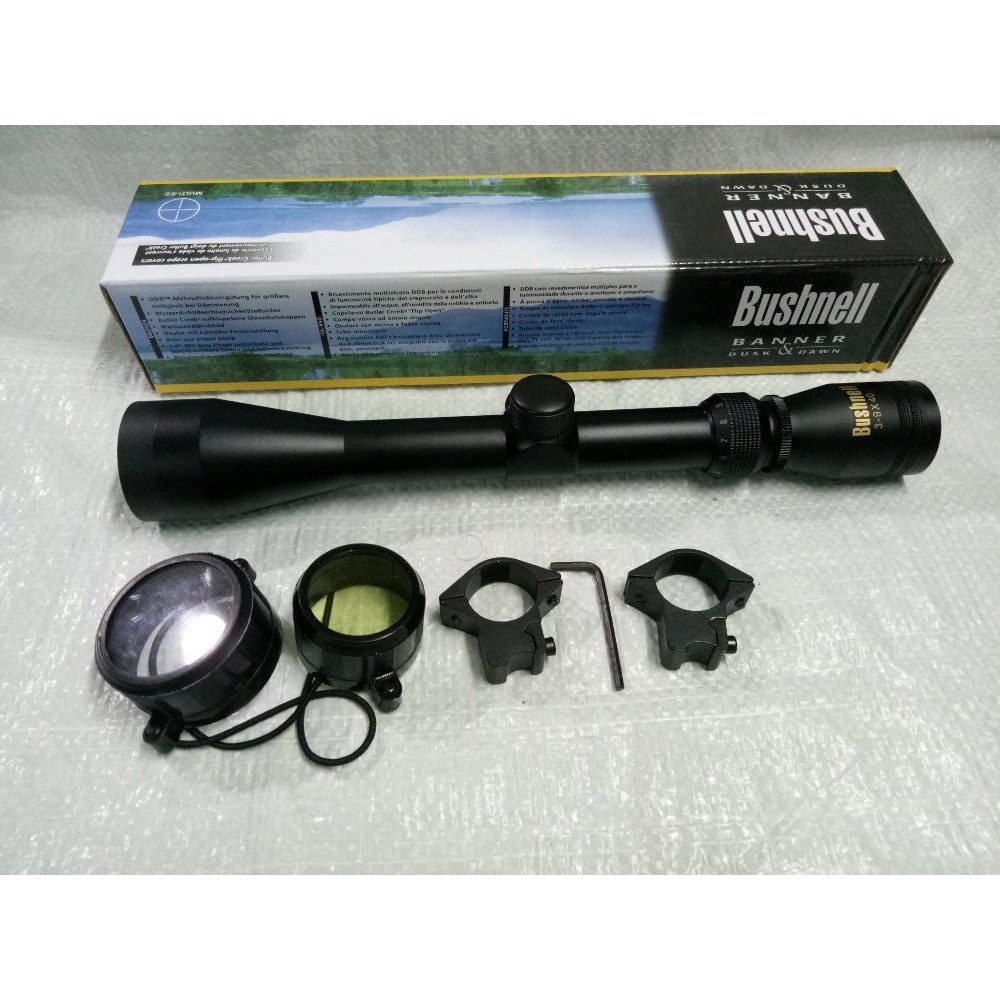 TELESKOP BUSHNELL 3-9x40 atau BSA