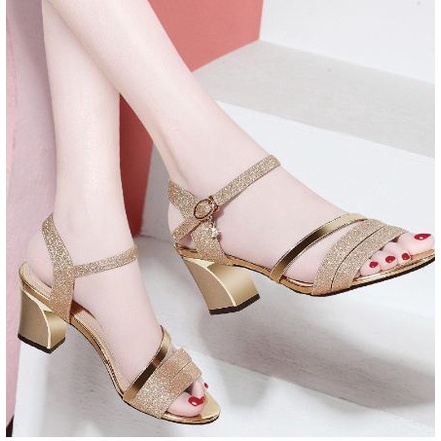 SEPATU SANDAL HIGH HEELS WANITA KERJA KONDANGAN TERBARU SPATU HAK TINGGI HILS CEWEK CEWE MURAH ML25