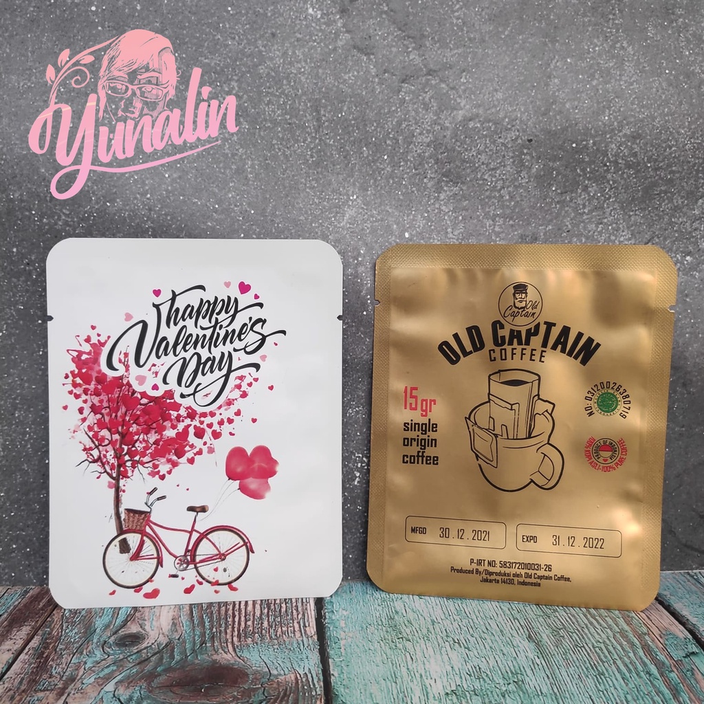 Sachet Printing 2 SISI | Kemasan Kopi Sachet Printing | Drip Sachet Printing Design Custom | Sachet 