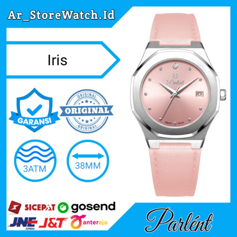 Jam Tangan Wanita Parlent Iris Original Parlent & Garansi Resmi Parlent