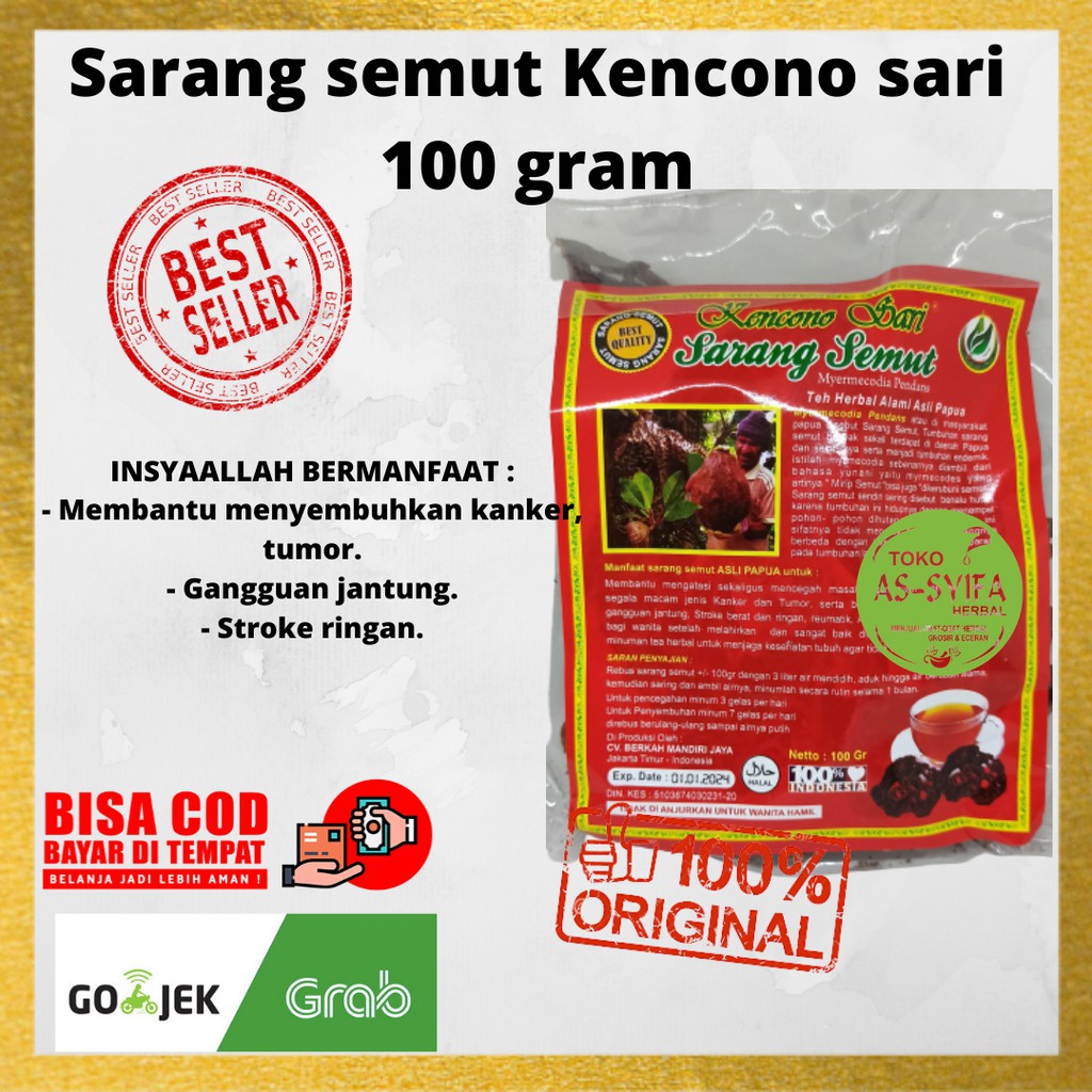 

Sarang Semut Asli Papua Super Original Kencono Sari Herbal Kanker Tumor dan Struk