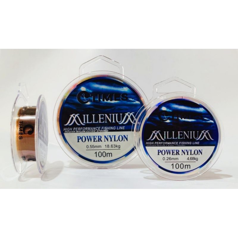 Senar TIMES MILLENIUM 100M | Size: 0.16mm - 0.30mm