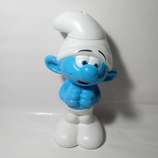 Smurf Puyo Tumbler Botol Minum XXI Cafe Not CGV Blitz Megaplex Drinking Bottle Rare Toys Tempat Unik