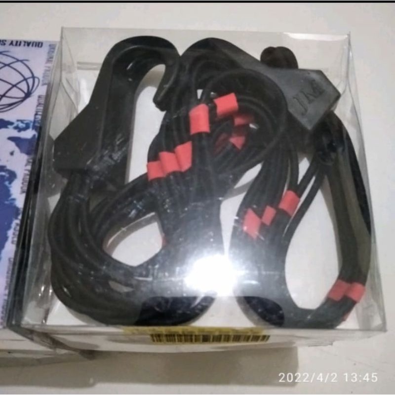 Tali Jaring Helm Spider New Design / Tali Jaring Helm Motor Terbaru Multifungsi / Jaring Helm Spider ( 58cm ) Tali Jaring Helm Motor Indorope