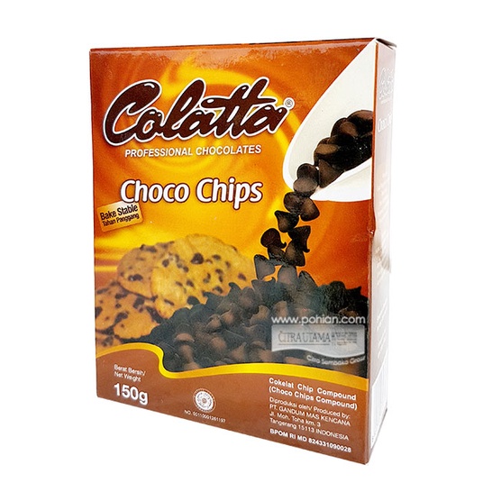 COLATTA CHOCO CHIPS 150gr