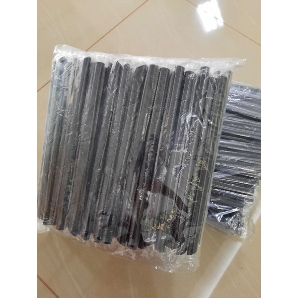 SEDOTAN BOBA BESAR WARNA HITAM (STERIL)