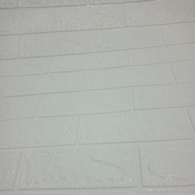 Wallpaper Dinding Motif 3d Foam Bata Modern Ukuran 70x77cm Wall