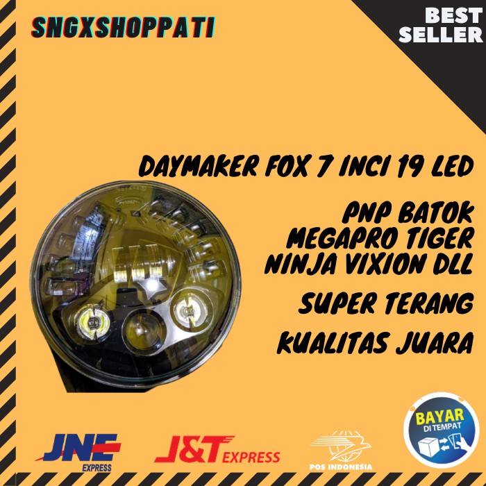 LAMPU DAYMAKER 19 LED CB GL MEGAPRO TIGER FOX