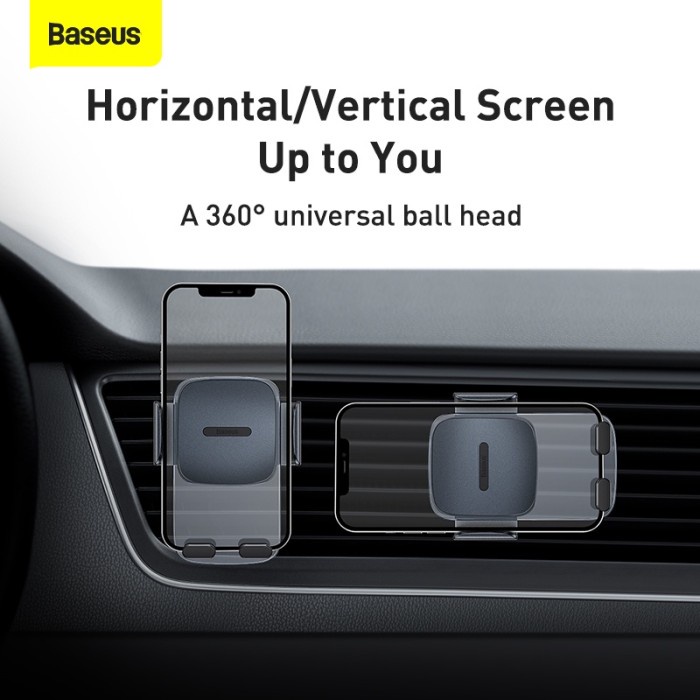 Baseus Car Holder Air Vent Suction Car Mount Mobile Phone Holder Mobil