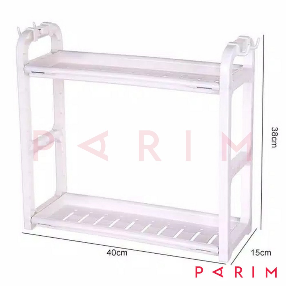 PARIM RAK DAPUR RAK WASTAFEL RAK PLASTIK SERBAGUNA RAK KECIL RAK MINI PRM-210