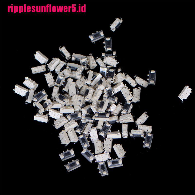 100pcs 3x6 X 3.5 SMD Micro Switch Tombol Sentuh Untuk MP3 MP4 Tablet