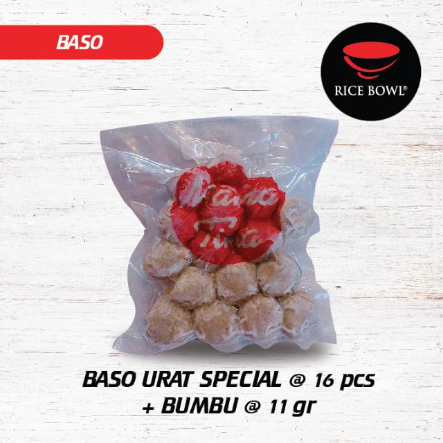 

BASO URAT SPECIAL (ISI 16 PCS) + BUMBU 11 GR