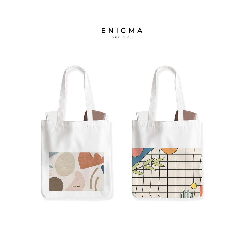 TERBARU TOTEBAG KANVAS AESTHETICS ORIGINAL ENIGMA OFFICIAL TOTEBAG WANITA TAS TOTE BAG