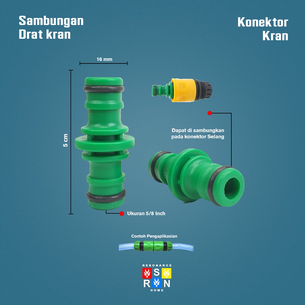 Sambungan Drat Pengunci Selang | Sambungan Penutup Selang Air