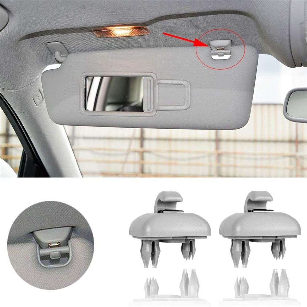 TOP Sun Visor Clip Classic Braket Mobil Plastik Replaceable