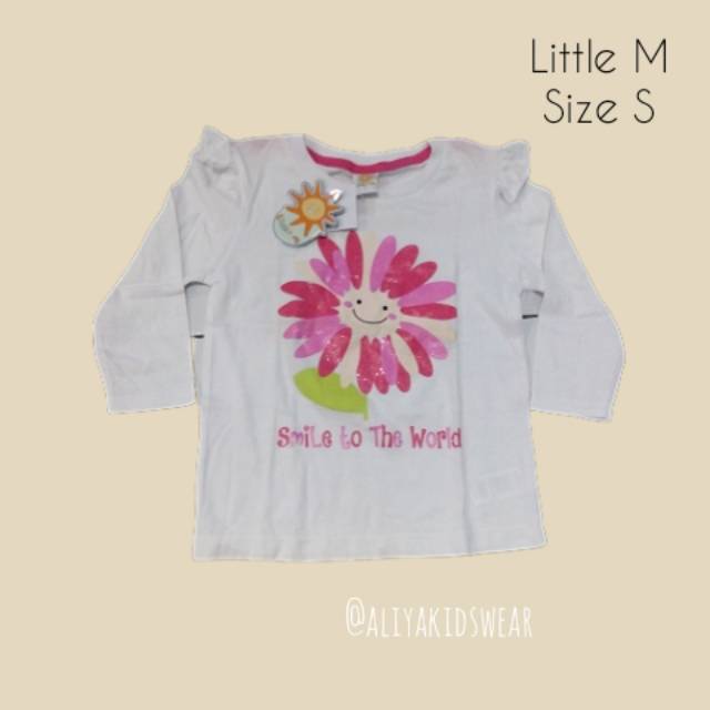 LITTLE M KAOS LENGAN PANJANG