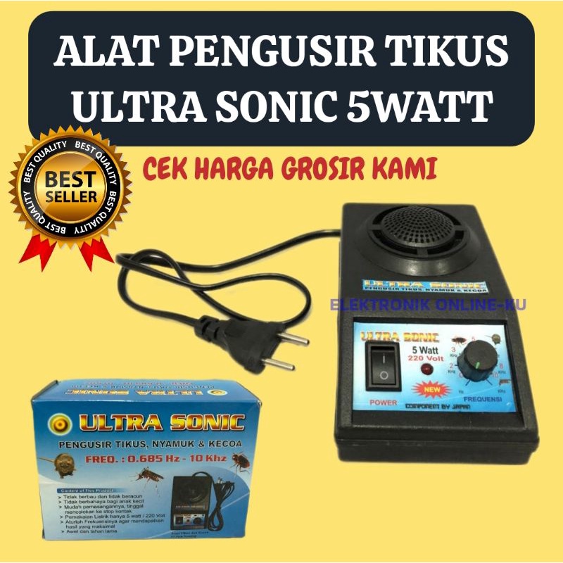 ALAT PENGUSIR TIKUS ULTRASONIC 5WATT