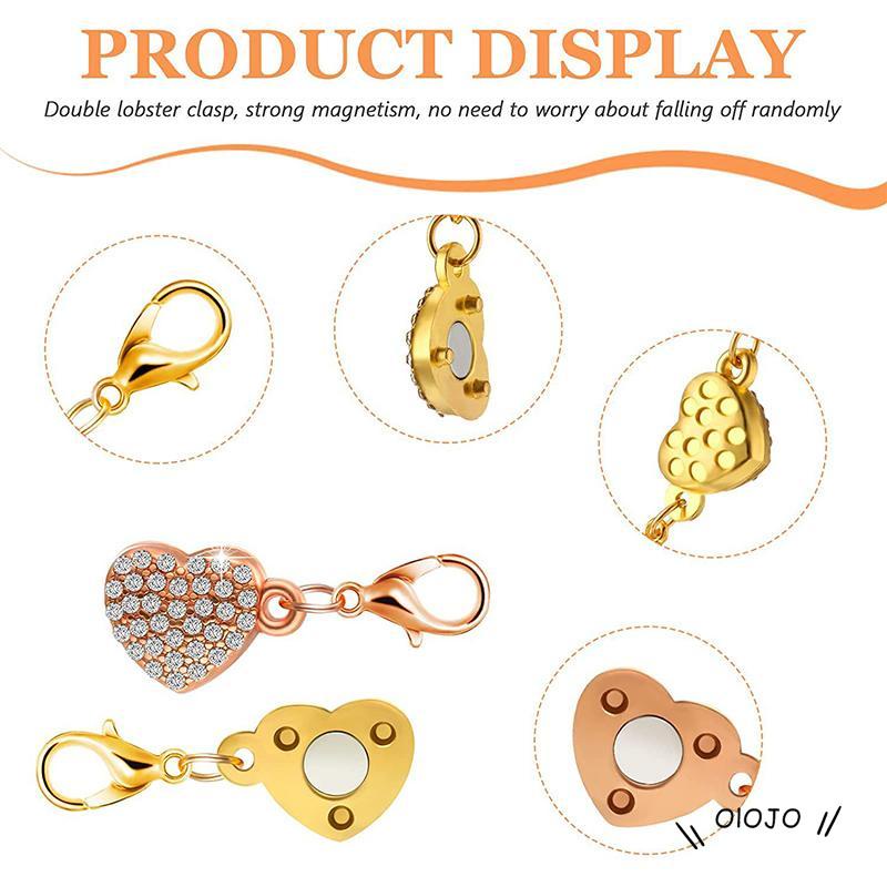 Aksesoris Konektor Rantai Magnetik Untuk Hijab Kalung Gelang DIY ol2