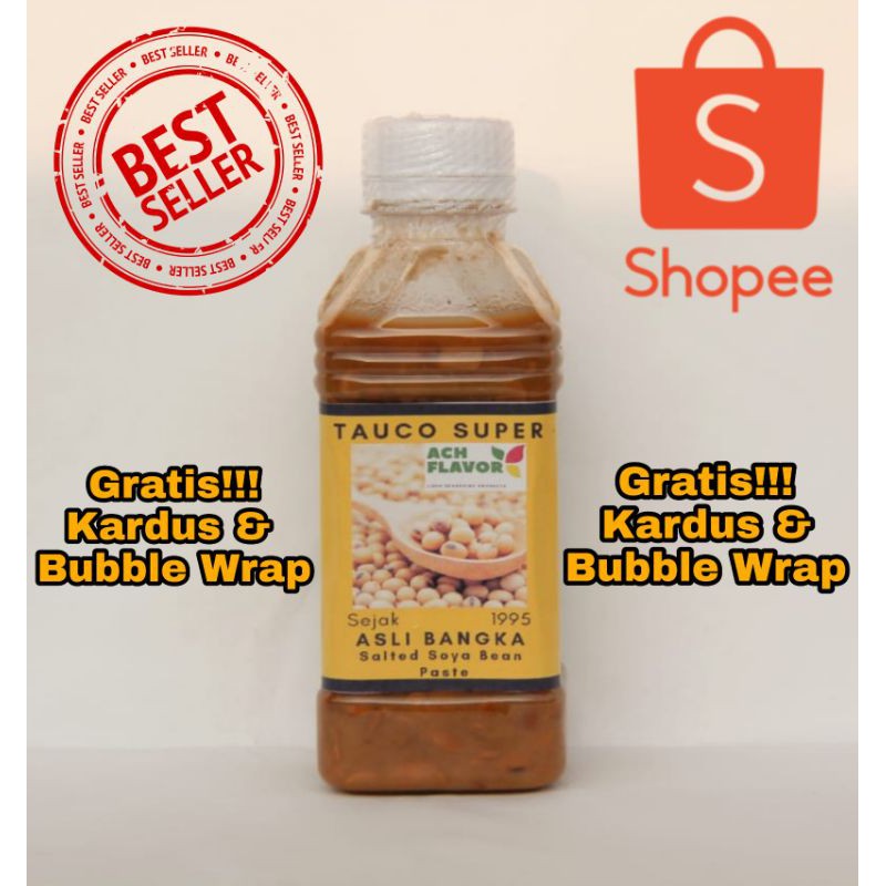 

Tauco / tau co asin Bangka asli Halal 100%