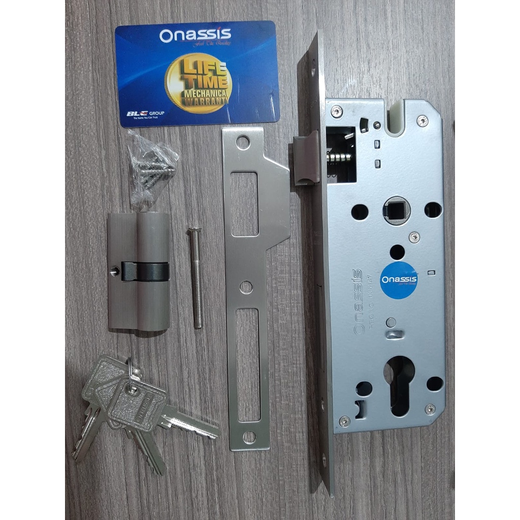 Body kunci lidah + cylinder Onasis tipe 8811