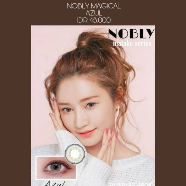 Softlens Nobly Azul Shopee Indonesia