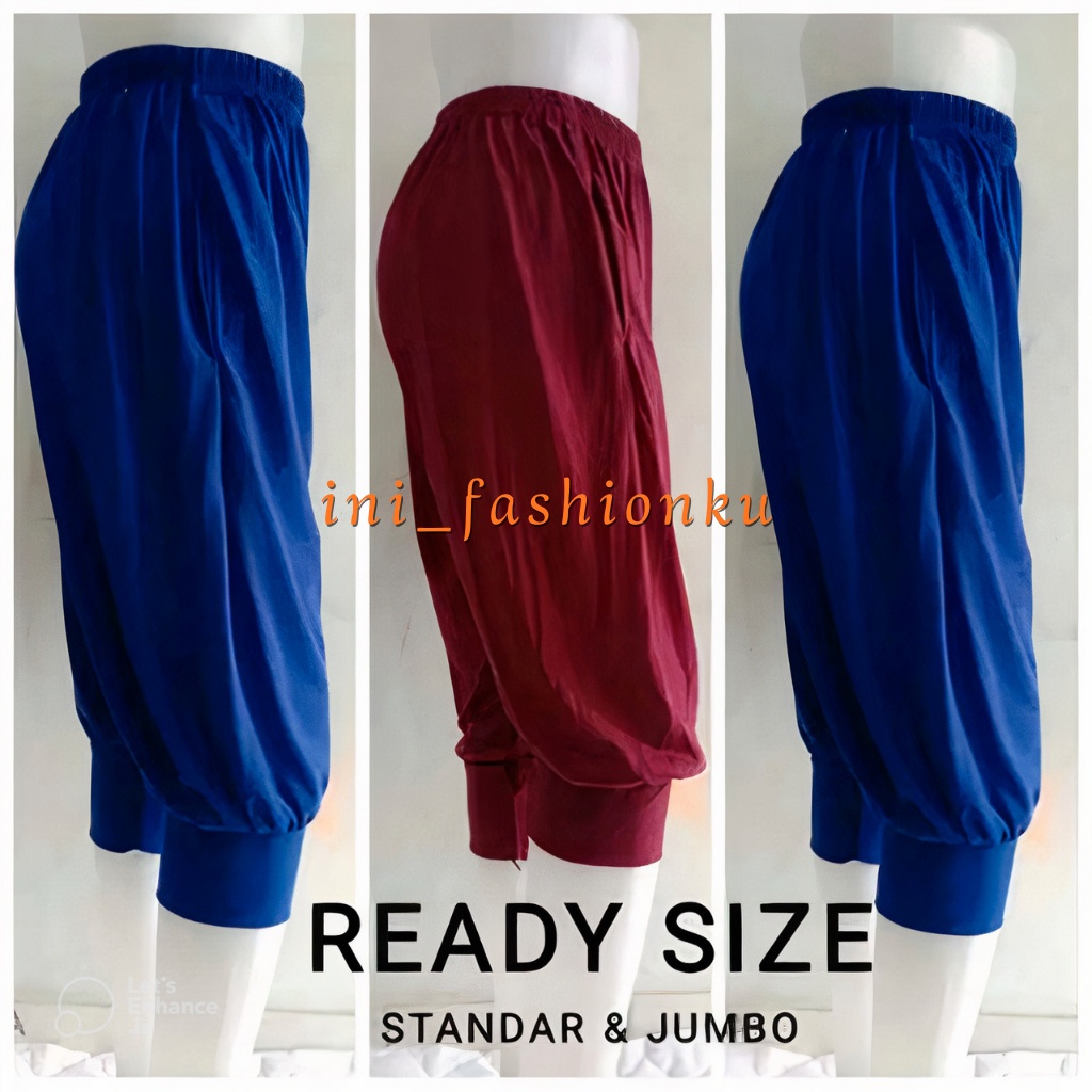 CELAMIS PENDEK / ALADIN BAN PENDEK JUMBO BB 45-90 KG / CELANA PENDEK SANTAI BISA COD