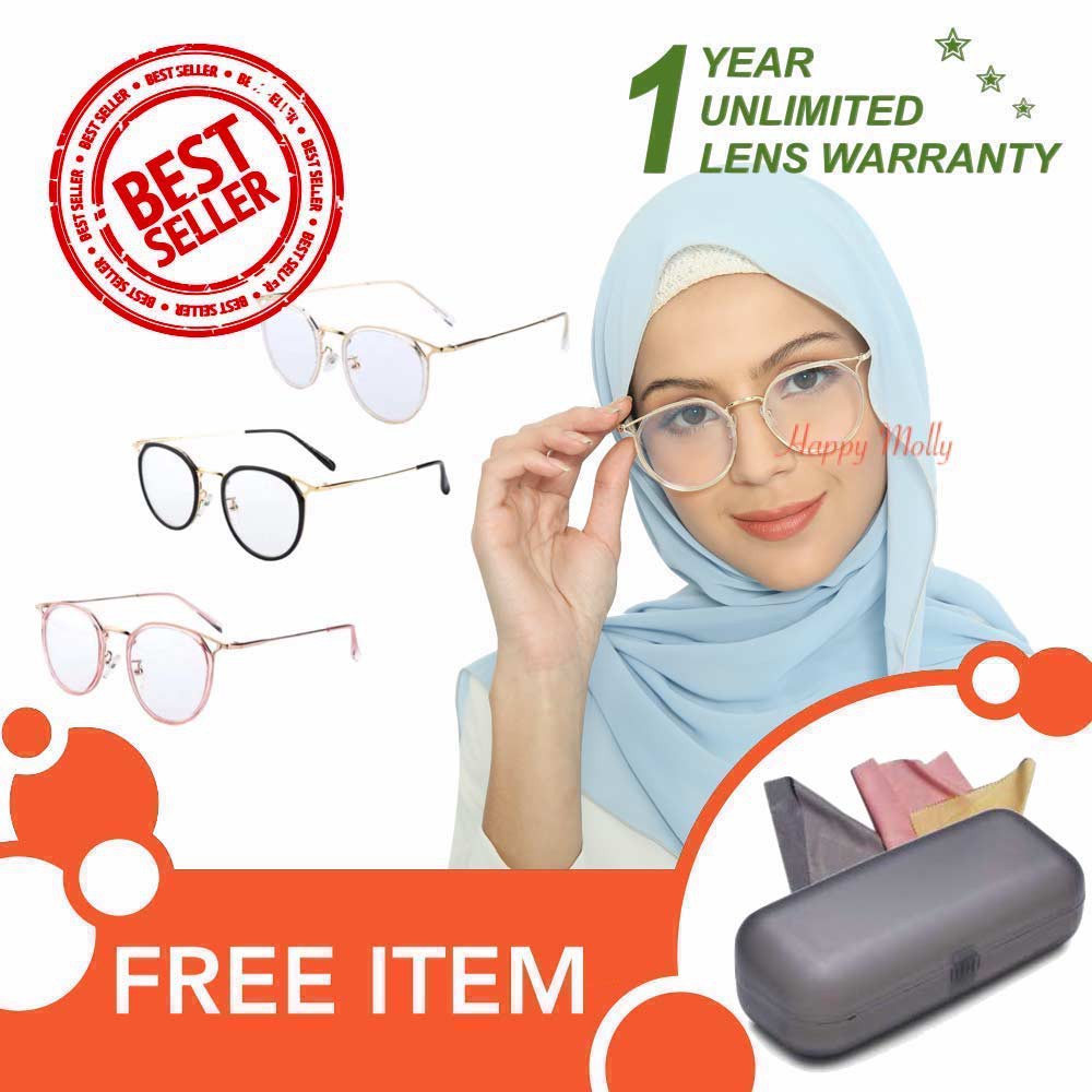 Kacamata Blue Ray - Fashion Wanita - Design Korea - HM635 ( Group ) FREE Kotak Kacamata