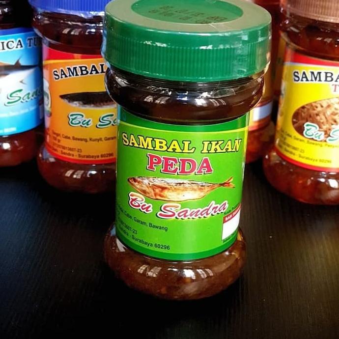 

Sambal Peda Cabe Ijo Sambel Bu Sandra Oleh Oleh Khas Surabaya