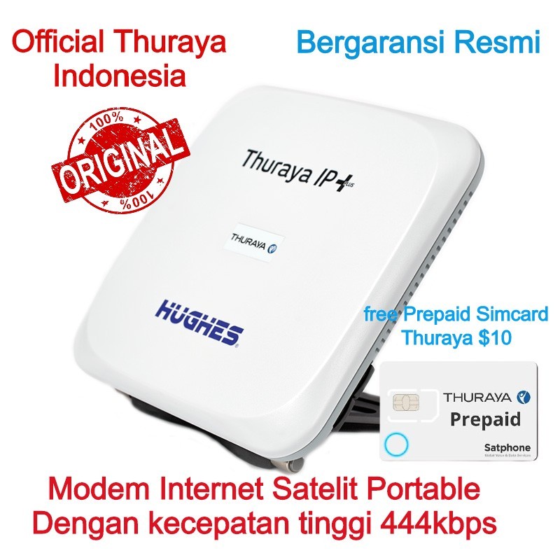 Thuraya IP Plus Terminal Modem Internet Satelit Broadband