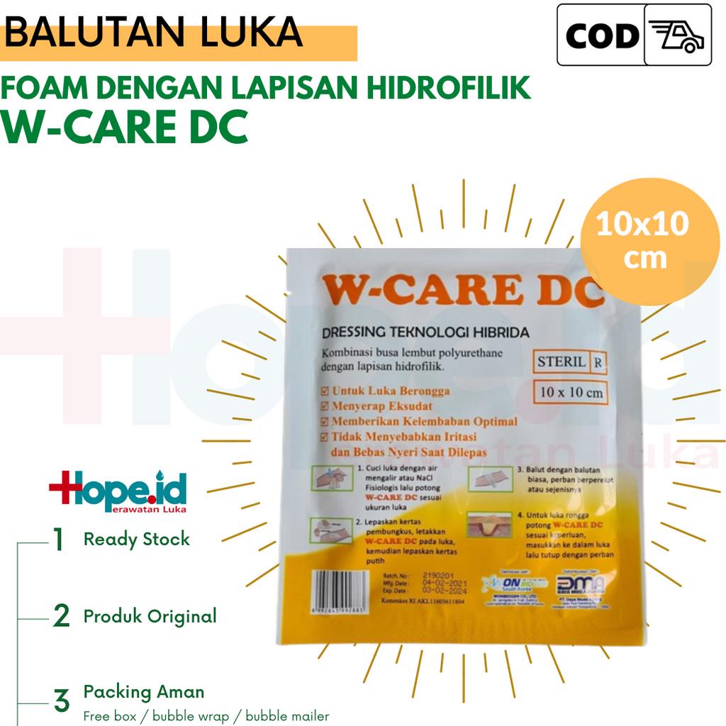 Foam W-Care DC (Decubitus Cavity) | Wcare Perawatan Luka dekubitus