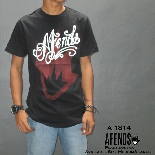 Jual Kaos Oblong Afends A-1814 Kaos Distro Branded | Limited | Shirt | Tshirt | Surfing