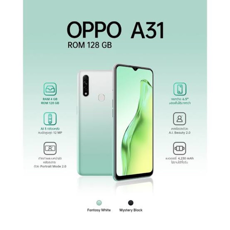 HP OPPO A31 Ram 6GB Internal 128GB Fullset