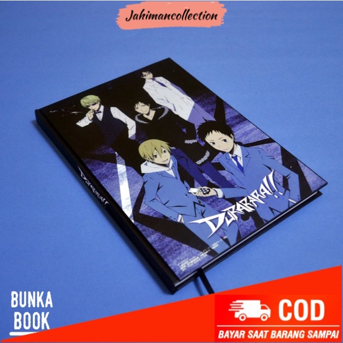 

✨ BISA COD ✨ Note Book Durarara Hardcover A5