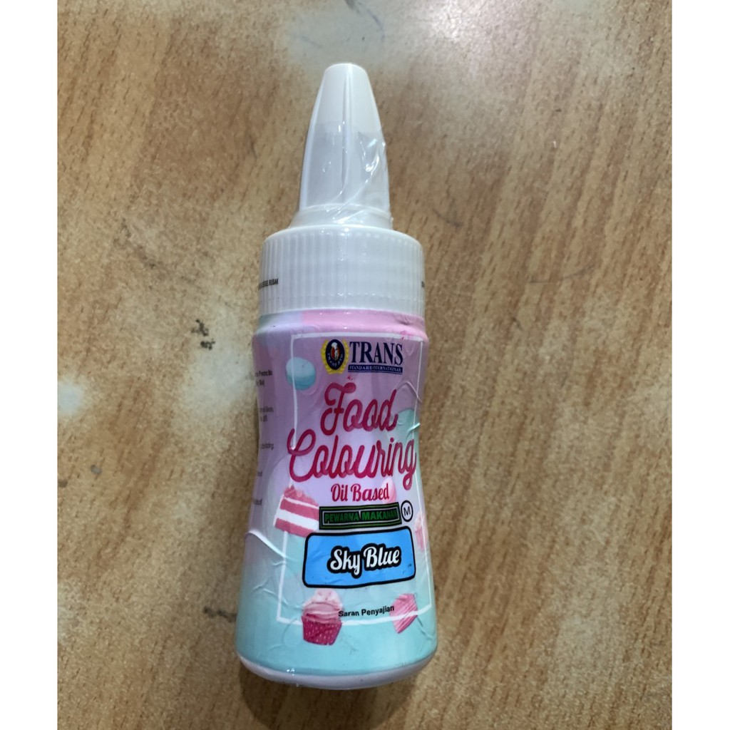 

Trans coloring Sky blue 50 gr / Pewarna biru muda