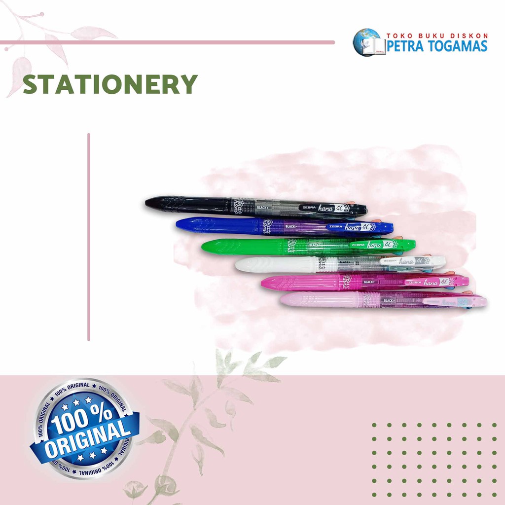 

BALLPOINT CETEKAN 4C HANA ZEBRA / 700065462