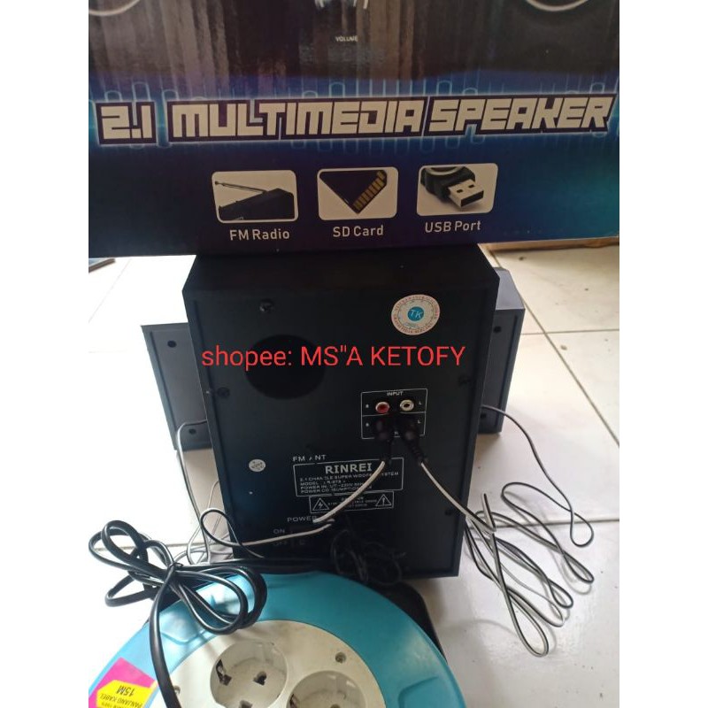 Speaker Multimedia Rinrei 878 N / 878 E