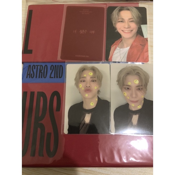 ASTRO All Yours Album Moonbin set + benefit (Unsealed Fullset)