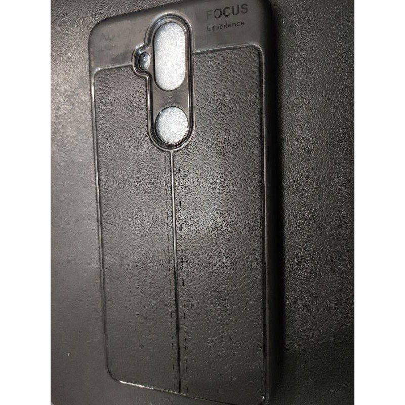 Asus Zenfone 5Q Soft Case Kulit Jeruk/ Temple Glass